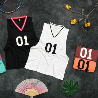 Áo tank nữ Chất liệu: mè Size: M L - 22