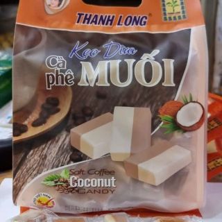 KẸO DỪA CÀ PHÊ MUỐI THANH LONG TÚI 350G