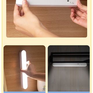 Đèn học tích điện dán tường từ tính, 3 chế độ ánh sáng, bảo vệ mắt