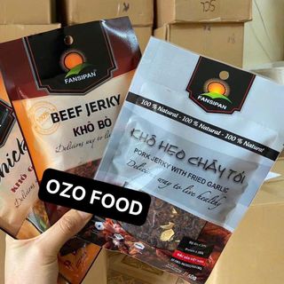 Khô Bò Xé Sợi Gói 50g - Hương Vị Ngon Xịn, Đậm Đà Truyền Thống!