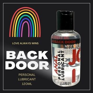 Gel Bôi Trơn Hậu Môn JO back Door 120ml, Dùng bôi trơn cao cấp cho Nam Nữ, Đặc Biệt Phù Hợp Cho GLBT Quan Hệ Hậu Môn