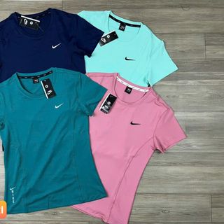Áo nữ logo thêu vải poly chính phẩm Size m l xl xxl Ri 2222 Tách nửa ri được