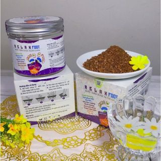 Muối Ngâm Chân Thảo Dược Relax Foot Thái Hưng - 400gr hỗ trợ ngủ ngon, giảm nhức mỏi, hết hôi chân
