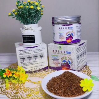 Muối Ngâm Chân Thảo Dược Relax Foot Thái Hưng - 400gr hỗ trợ ngủ ngon, giảm nhức mỏi, hết hôi chân