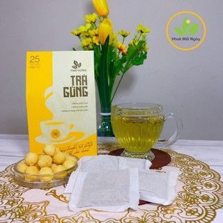 Trà Gừng THÁI HƯNG (Hộp 25 túi lọc x 5g) hỗ trợ tiêu hoá, giúp làm ấm cơ thể