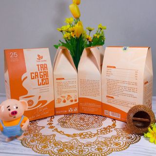 Trà Cà Gai Leo THÁI HƯNG - Hộp 25 túi lọc x 5g - Mát gan, thải độc gan, hạ men gan, giảm mỡ gan