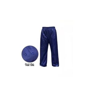 Quần đi mưa vải dù cao cấp chống thấm nước nam, nữ mặc đều được CTB815 - BECHIP