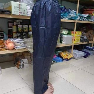 Quần đi mưa vải dù cao cấp chống thấm nước nam, nữ mặc đều được CTB815 - BECHIP