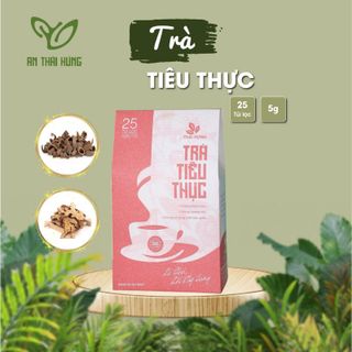 Trà tiêu thực Thái Hưng (Hộp 25 túi lọc 5g) dễ tiêu, hết đầy bụng, nhuận tràng, thải độc, giảm béo