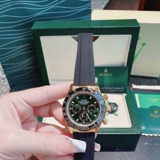 HOT SALE ĐỒNG HỒ NAM CAO CẤP RÔ LE MÁY CƠ DÂY CAO SU 1