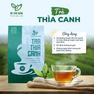 Trà Thìa canh Thái Hưng (25 túi lọc x 5g) Khắc tinh của tiểu đường