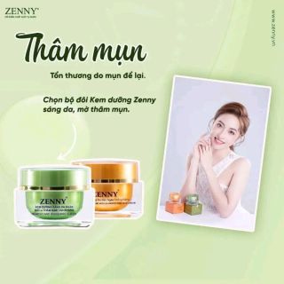 Bộ kem zenny dưỡng trắng mờ nám tàn nhang