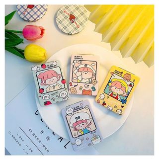 Gương Mini 2 Mặt Vuông Tròn