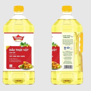 Dầu thực vật cao cấp Katya 1,7L (6 chai/thùng) giá sỉ