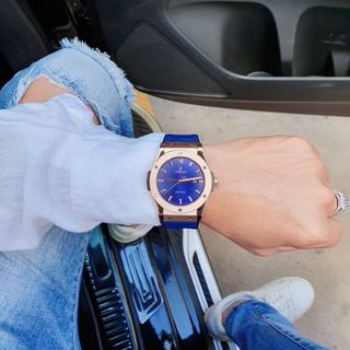 SALE ĐỒNG HỒ NAM CAO CẤP HUB MÁY CƠ NIỀNG TRƠN 3