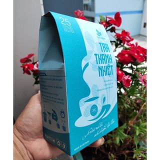 Trà THANH NHIỆT THÁI HƯNG - Giải nhiệt, mát huyết, lợi tiểu - 25 túi lọc x 10g