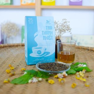 Trà THANH NHIỆT THÁI HƯNG - Giải nhiệt, mát huyết, lợi tiểu - 25 túi lọc x 10g