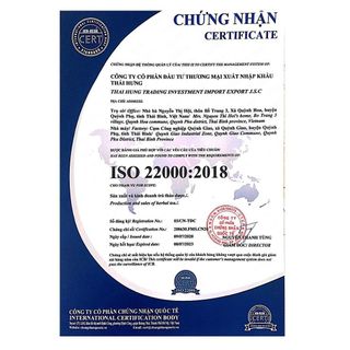 Trà THANH NHIỆT THÁI HƯNG - Giải nhiệt, mát huyết, lợi tiểu - 25 túi lọc x 10g