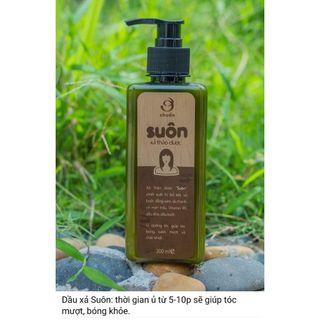 Dầu Xả thảo dược SUÔN 300ml dưỡng tóc, giúp tóc suôn mềm, chắc khỏe, ngăn ngừa gàu, nấm ngứa, rụng