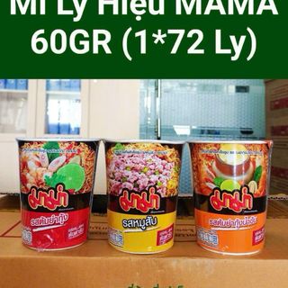 Mì ly mama thái lan ( thùng 72 ly) giá sỉ