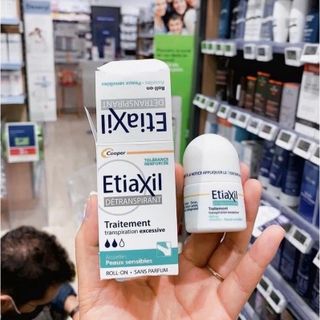 LĂN KHỬ MÙI ĐẶC TRỊ HÔI NÁCH ETIAXILL MÀU XANH CHO DA NHẠY CẢM 15ML