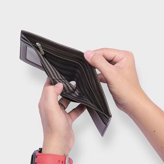 Bóp Ví Nam Da Bò Nappa Dáng Ngang Sang Trọng FA280