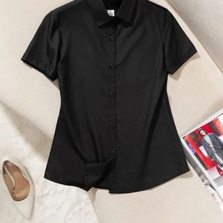 SƠ MI CƠ BẢN TAY NGẮN AB0390