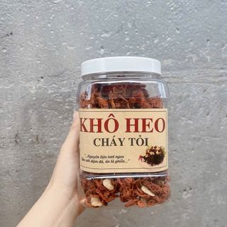 Khô heo cháy tỏi hủ 500g ( Lốc 10 hủ) giá sỉ