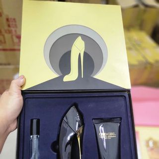 Set Nước hoa Good Girl EDp 80ml & 10ml + Body lotion 100ml