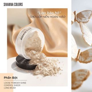 Phấn Phủ Bột Sivanna Loose Powder Thái Lan F010
