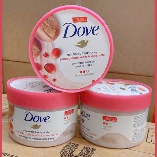 Tẩy tế bào chết Dove. 4 mùi