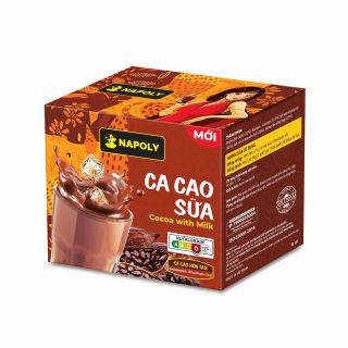 Cacao sữa hoà tan 6in1 Napoli 22g/gói - Bổ sung Mầm Lúa Mạch và Cafe Moka giá sỉ