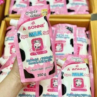 Muối Tắm Sữa Bò Tẩy Tế Bào Chết A Bonne Spa Milk Salt350GR giá sỉ