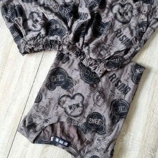 Sét hoạ tiết gấu cotton QC
