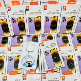 Bộ sạc nhanh 25w cho iphone 14promax trở lại( sạc nhanh cho xsm - 14promax)