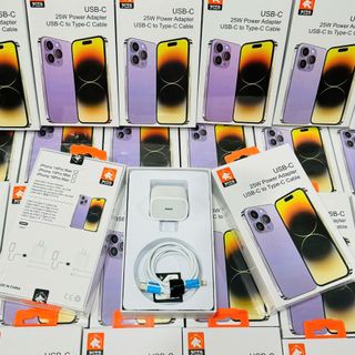 Bộ sạc nhanh 25w cho iphone 14promax trở lại( sạc nhanh cho xsm - 14promax)