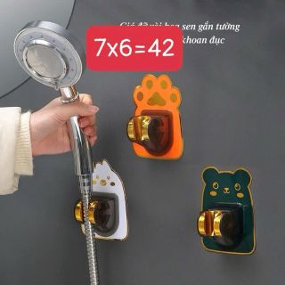 Giá đỡ treo vòi hoa sen dán tường HT Shop nhiều màu sắc DN055