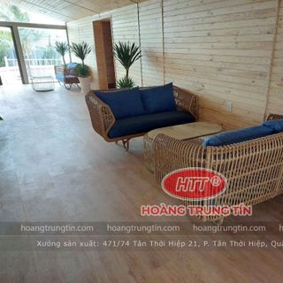 Sofa nhựa giả mây cao cấp bàn ghế cafe mây nhựa giá rẻ
