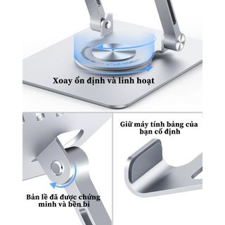Giá Đỡ Xoay 360 Độ cho iPad, Máy Tính Bảng, Macbook Z4