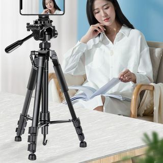 Tripod Đa Năng 360 Độ Điều Chỉnh Cao 170cm Cho Điện Thoại & Máy Ảnh