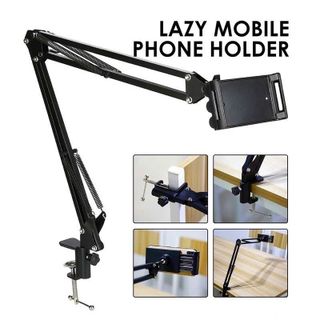 Giá Đỡ Điện Thoại & iPad Xoay 360 Độ Kẹp Đầu Giường KB24