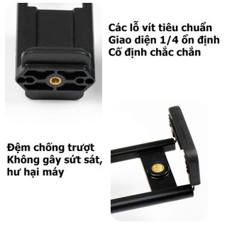 Kẹp K2 Đa Năng Hỗ Trợ Quay Video & Chụp Ảnh Livestream cho iPad và Điện Thoại