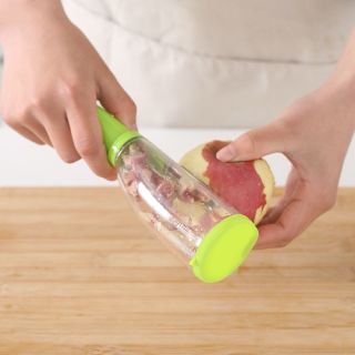Dụng Cụ Nạo Bào Rau Củ Quả Có Ống Hộp Đựng Vỏ Tiện lợi
