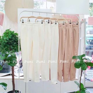 [SHOPPUMI] QUẦN BAGGY NỮ DÀI KIỂU CÔNG SỞ CÓ 3 SIZE SML DỄ PHỐI ĐỒ CÓ SẴN TẠI - PUMI 16268