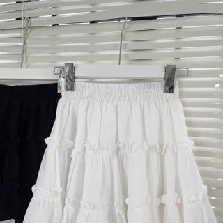 [SHOPPUMI] CHÂN VÁY ĐŨI TẦNG VIỀN BÈO NGẮN NHIỀU MÀU FREESIZE THỜI TRANG NỮ PUMI 15785