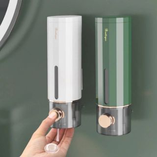 Bình Đựng Nước Rửa Tay Hộp Đựng đựng Dầu Gội Sữa Tắm Dán Tường Cho Phòng Tắm Nhà Vệ Sinh,Khách Sạn 550ml