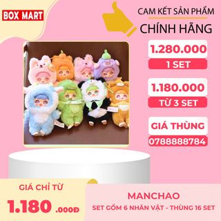 Blindboxx Gấu Bông Dễ Thương ( Hàng Có Sẵn ) 1 set ( 6 PCS ) giá sỉ