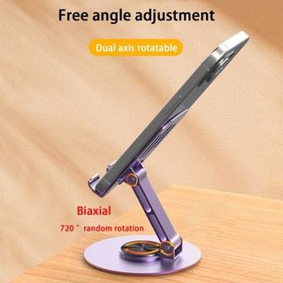 Giá Đỡ Điện Thoại & iPad CY010 - Đế Xoay 360 Độ, Hợp Kim Nhôm Chất Lượng