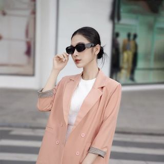 ÁO BLAZER FORM RỘNG CƠ BẢN AB0363