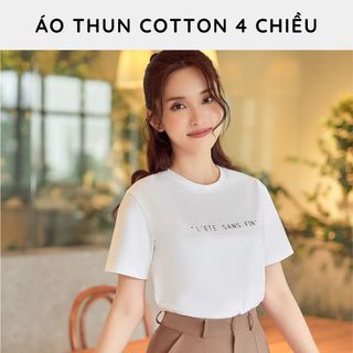 ÁO THUN COTTON 4 CHIỀU AB0374